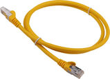 Патч-корд Lanmaster LAN-PC45/ S6A-5.0-YL FTP RJ-45 вил.-вилка RJ-45 кат.6A 5м желтый LSZH (уп.:1шт) LAN-PC45/S6A-5.0-YL