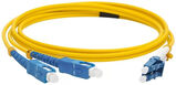 Патч-корд Lanmaster LAN-2LC-2SC/ SU-3.0 2x9/ 125 OS1/ OS2 LC дуплекс-SC дуплекс 3м LSZH оранжевый LAN-2LC-2SC/SU-3.0