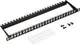 Патч-панель Lanmaster LAN-PPC24OK-UTP 19" 0, 5U 24x UTP