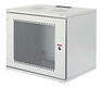 Шкаф коммутационный Lande NetBox Soho (LN-SH09U5440-LG-F0-3) настенный 9U 540x400мм пер.дв.перфор. задн.дв.стал.лист несъемн.бок.пан. направл.под закл.гайки 80кг серый 310мм 11.7кг 460мм IP20 сталь