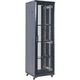 Шкаф серверный Rexant (04-4266-232) напольный 42U 600x800мм пер.дв.перфор. металл 2 бок.пан. направл.под винты 800кг черный 92кг 230град. 2054мм IP20 сталь