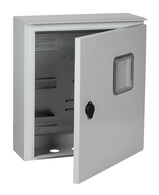 Щит распределительный IEK MKM51-N-03-54 TITAN ЩУ-3/ 1-0 У1 IP66 навесной 440мм 150мм 445мм 12мод. металл IP66 серый с возможностью установки счетчика (упак.:1шт)&nbsp;<img style='position: relative;margin:0' src='/image/only_to_order_edit.gif' alt='На заказ' title='На заказ' />