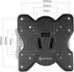 Кронштейн для телевизора Onkron M1S черный 17