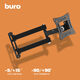 Кронштейн для телевизора Buro FL2S черный 15