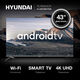 Телевизор LED Hyundai 43 Телевизор LED Hyundai 43
