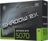 Видеокарта MSI PCI-E 5.0 RTX 5070 12G SHADOW 2X OC NVIDIA GeForce RTX 5070 12Gb 192bit GDDR7 2542/28000 HDMIx1 DPx3 HDCP Ret