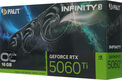 Видеокарта Palit PCI-E 5.0 RTX5060Ti INFINITY 3 OC NVIDIA GeForce RTX 5060TI 16Gb 128bit GDDR7 2407/28000 HDMIx1 DPx3 HDCP Ret Видеокарта Palit PCI-E 5.0 RTX5060Ti INFINITY 3 OC NVIDIA GeForce RTX 5060TI 16Gb 128bit GDDR7 2407/28000 HDMIx1 DPx3 HDCP Ret