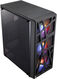Корпус Formula Mana черный без БП ATX 4x120mm 2xUSB2.0 1xUSB3.0 audio bott PSU