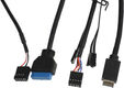 Корпус Formula Mana черный без БП ATX 4x120mm 2xUSB2.0 1xUSB3.0 audio bott PSU
