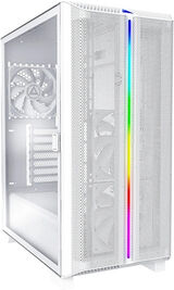 Корпус Montech Sky One Lite белый без БП ATX 5x120mm 5x140mm 2xUSB3.0 audio bott PSU SKY ONE LITE WH
