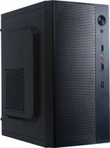 Корпус Accord ENTRY ACC-242B черный без БП mATX 1x80mm 2xUSB2.0 audio