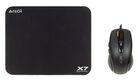 Мышь A4Tech X-7120 черный оптическая 2000dpi USB2.0 7but (X-710BK+X7-200MP) Мышь A4Tech X-7120 черный оптическая 2000dpi USB2.0 7but (X-710BK+X7-200MP)