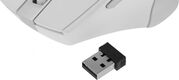 Мышь A4Tech Fstyler FG35 серебристый/белый оптическая 2000dpi беспров. USB 6but (FG35 SILVER) Мышь A4Tech Fstyler FG35 серебристый/белый оптическая 2000dpi беспров. USB 6but (FG35 SILVER)