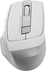 Мышь A4Tech Fstyler FG35 серебристый/ белый оптическая 2000dpi беспров. USB 6but (FG35 SILVER)