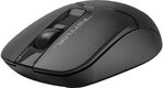 Мышь A4Tech Fstyler FG12 черный оптическая 1200dpi беспров. USB 3but (FG12 BLACK)