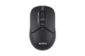 Мышь A4Tech Fstyler FB12 черный оптическая 1200dpi беспров. BT/Radio USB 3but (FB12 BLACK)