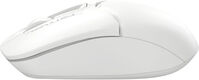 Мышь A4Tech Fstyler FB12S белый оптическая 1200dpi silent беспров. BT/Radio USB 2but (FB12S USB WHITE)