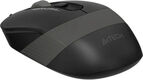 Мышь A4Tech Fstyler FM10S черный/серый оптическая 1600dpi silent USB 3but (FM10S USB GREY)