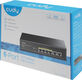 Коммутатор Cudy FS1006P (L2) 6x100Мбит/с 4PoE+ 60W неуправляемый
