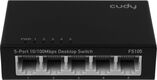 Коммутатор Cudy FS105 (L2) 5x100Мбит/с неуправляемый Коммутатор Cudy FS105 (L2) 5x100Мбит/с неуправляемый