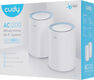 Бесшовный Mesh роутер Cudy M1200 (M1200(2-PACK)) AC1200 10/100BASE-TX белый (упак.:2шт) Бесшовный Mesh роутер Cudy M1200 (M1200(2-PACK)) AC1200 10/100BASE-TX белый (упак.:2шт)