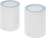 Бесшовный Mesh роутер Cudy M1200 (M1200(2-PACK)) AC1200 10/ 100BASE-TX белый (упак.:2шт)
