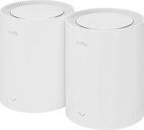Бесшовный Mesh роутер Cudy M1800 (M1800(2-PACK)) AX1800 10/ 100/ 1000BASE-TX белый (упак.:2шт)