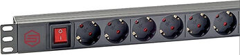 Блок распределения питания Sysmatrix PD 0802.000 гор.размещ. 8xSchuko базовые 16A C14 Блок распределения питания Sysmatrix PD 0802.000 гор.размещ. 8xSchuko базовые 16A C14