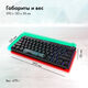 Клавиатура GMNG GG-KB500XW механическая черный USB беспроводная BT/Radio Multimedia for gamer LED (1910516) Клавиатура GMNG GG-KB500XW механическая черный USB беспроводная BT/Radio Multimedia for gamer LED (1910516)