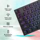 Клавиатура GMNG GG-KB783XPW механическая черный USB беспроводная BT/Radio Multimedia for gamer LED (1910520)