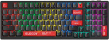 Клавиатура A4Tech Bloody WS98 механическая черный USB беспроводная BT/Radio Multimedia for gamer LED (WS98) Клавиатура A4Tech Bloody WS98 механическая черный USB беспроводная BT/Radio Multimedia for gamer LED (WS98)