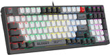 Клавиатура A4Tech Bloody WS98 механическая черный/белый USB беспроводная BT/Radio Multimedia for gamer LED (WS98) Клавиатура A4Tech Bloody WS98 механическая черный/белый USB беспроводная BT/Radio Multimedia for gamer LED (WS98)