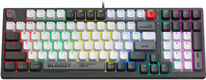 Клавиатура A4Tech Bloody WS98 механическая черный/белый USB беспроводная BT/Radio Multimedia for gamer LED (WS98) Клавиатура A4Tech Bloody WS98 механическая черный/белый USB беспроводная BT/Radio Multimedia for gamer LED (WS98)