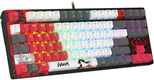 Клавиатура A4Tech Bloody WS87 Naraka механическая черный/красный USB беспроводная BT/Radio Multimedia for gamer LED (WS87) Клавиатура A4Tech Bloody WS87 Naraka механическая черный/красный USB беспроводная BT/Radio Multimedia for gamer LED (WS87)
