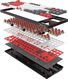 Клавиатура A4Tech Bloody WS87 Naraka механическая черный/красный USB беспроводная BT/Radio Multimedia for gamer LED (WS87) Клавиатура A4Tech Bloody WS87 Naraka механическая черный/красный USB беспроводная BT/Radio Multimedia for gamer LED (WS87)