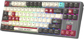 Клавиатура A4Tech Bloody WS87 механическая серый/красный USB беспроводная BT/Radio Multimedia for gamer LED (WS87) Клавиатура A4Tech Bloody WS87 механическая серый/красный USB беспроводная BT/Radio Multimedia for gamer LED (WS87)