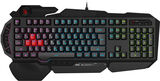 Клавиатура A4Tech Bloody B314 черный USB Multimedia for gamer LED (подставка для запястий)
