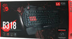 Клавиатура A4Tech Bloody B318 черный USB Multimedia for gamer LED (подставка для запястий) (B318) Клавиатура A4Tech Bloody B318 черный USB Multimedia for gamer LED (подставка для запястий) (B318)