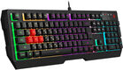 Клавиатура A4Tech Bloody B140N черный USB Multimedia for gamer LED (подставка для запястий) (B140N)