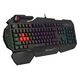 Клавиатура A4Tech Bloody B310N черный USB Multimedia for gamer LED (подставка для запястий) (B310N)