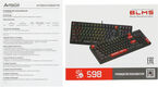 Клавиатура A4Tech Bloody S98 механическая черный/красный USB for gamer LED (S98 RED) Клавиатура A4Tech Bloody S98 механическая черный/красный USB for gamer LED (S98 RED)