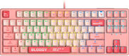 Клавиатура A4Tech Bloody S87 Energy механическая розовый USB for gamer LED (S87 USB ENERGY PINK) Клавиатура A4Tech Bloody S87 Energy механическая розовый USB for gamer LED (S87 USB ENERGY PINK)