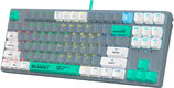 Клавиатура A4Tech Bloody S87 Energy механическая серый/зеленый USB for gamer LED (S87 USB ENERGY ASH) Клавиатура A4Tech Bloody S87 Energy механическая серый/зеленый USB for gamer LED (S87 USB ENERGY ASH)
