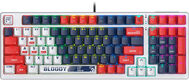 Клавиатура A4Tech Bloody S98 Sports Navy BLMS Plus механическая синий/белый USB for gamer LED (S98 SPORTS NAVY BLMS RED PLUS) Клавиатура A4Tech Bloody S98 Sports Navy BLMS Plus механическая синий/белый USB for gamer LED (S98 SPORTS NAVY BLMS RED PLUS)