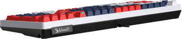 Клавиатура A4Tech Bloody S98 Sports Navy BLMS Plus механическая синий/белый USB for gamer LED (S98 SPORTS NAVY BLMS RED PLUS) Клавиатура A4Tech Bloody S98 Sports Navy BLMS Plus механическая синий/белый USB for gamer LED (S98 SPORTS NAVY BLMS RED PLUS)