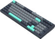 Клавиатура A4Tech Fstyler FS300 механическая черный/серый USB for gamer LED (FS300 PANDA ROCK)