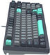 Клавиатура A4Tech Fstyler FS300 механическая черный/серый USB for gamer LED (FS300 PANDA ROCK)