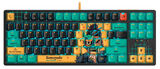 Клавиатура A4Tech Bloody AT87 Renegade механическая черный/ зеленый USB for gamer LED (AT87)