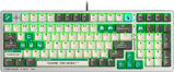 Клавиатура A4Tech Bloody S98 Pixels Green механическая белый/ бежевый USB for gamer LED (S98)