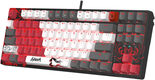Клавиатура A4Tech Bloody S87 Naraka механическая черный/красный USB for gamer LED (S87 NARAKA) Клавиатура A4Tech Bloody S87 Naraka механическая черный/красный USB for gamer LED (S87 NARAKA)
